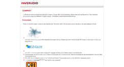 Desktop Screenshot of inverudio.com